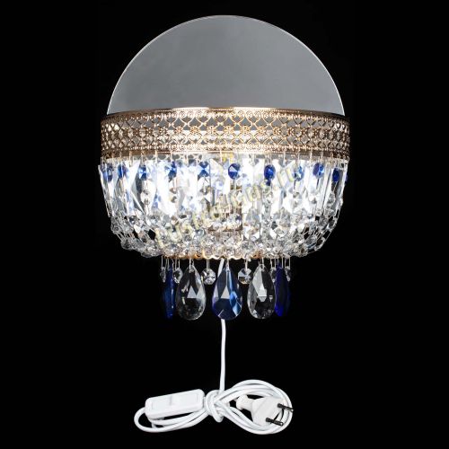 Бра Венеция синяя в Ижевске Гусь Хрустальный