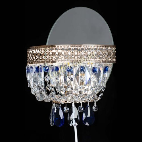 Бра Венеция синяя в Ижевске Гусь Хрустальный