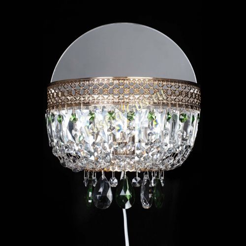 Бра Венеция зеленая в Ижевске Гусь Хрустальный