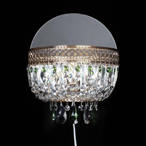 Бра Венеция зеленая в Ижевске Гусь Хрустальный