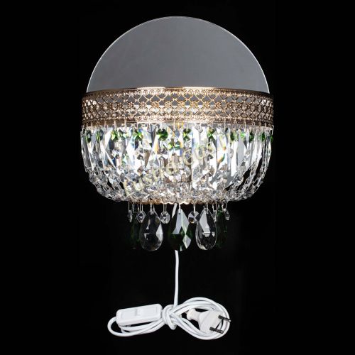 Бра Венеция зеленая в Ижевске Гусь Хрустальный