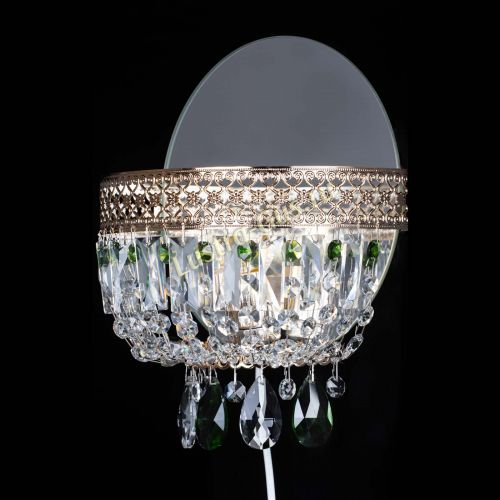 Бра Венеция зеленая в Ижевске Гусь Хрустальный