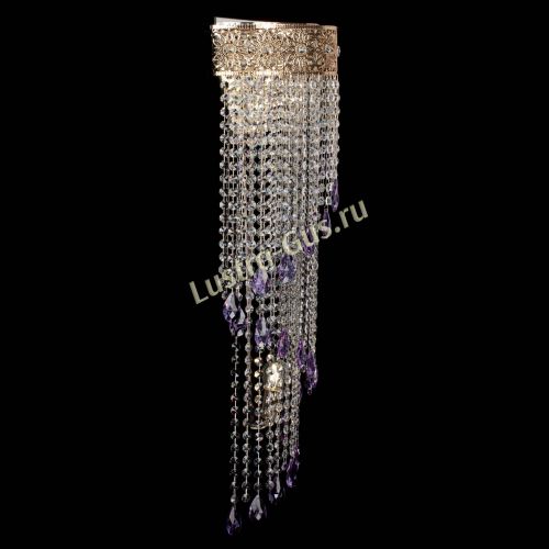 Бра Восток каскад №2 фиолетовая в Ижевске Гусь Хрустальный