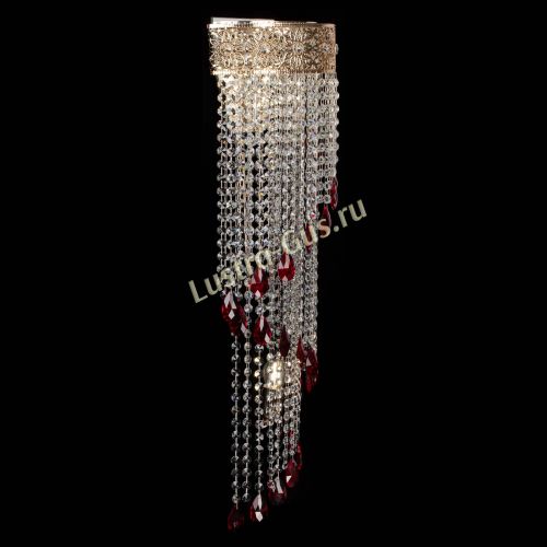 Бра Восток каскад №2 красная в Ижевске Гусь Хрустальный