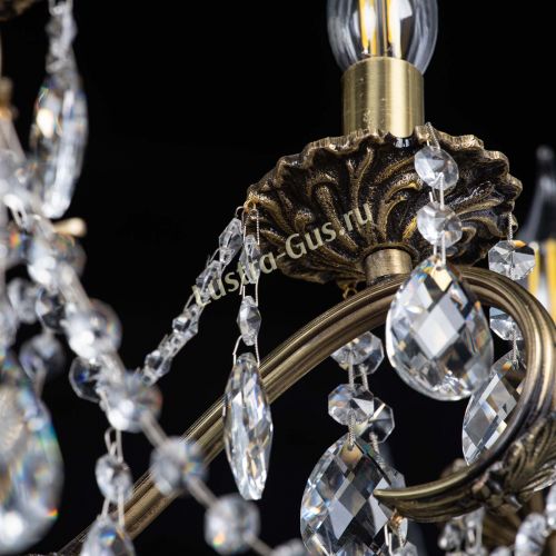 Люстра бронзовая Афина №1 баден в Ижевске Гусь Хрустальный