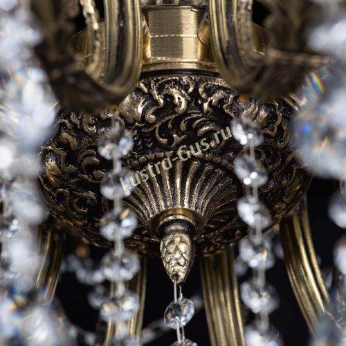 Люстра бронзовая Афина №1 баден в Ижевске Гусь Хрустальный