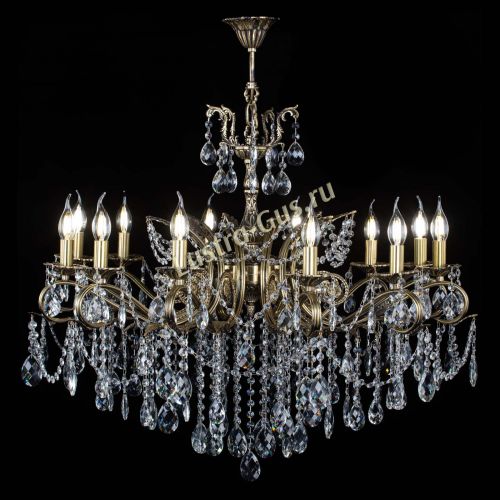 Люстра бронзовая Афина №1 баден в Ижевске Гусь Хрустальный