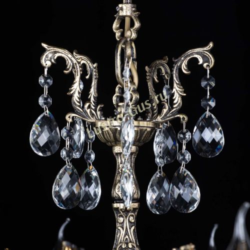 Люстра бронзовая Афина №1 баден в Ижевске Гусь Хрустальный