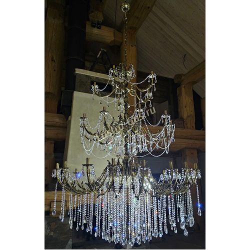 Люстра бронзовая Афина №35 в Ижевске Гусь Хрустальный