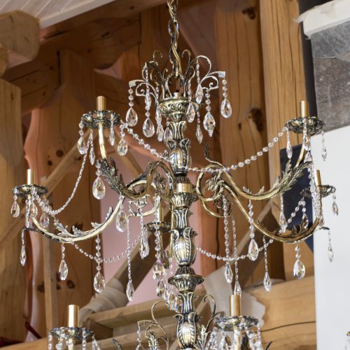 Люстра бронзовая Афина №35 в Ижевске Гусь Хрустальный