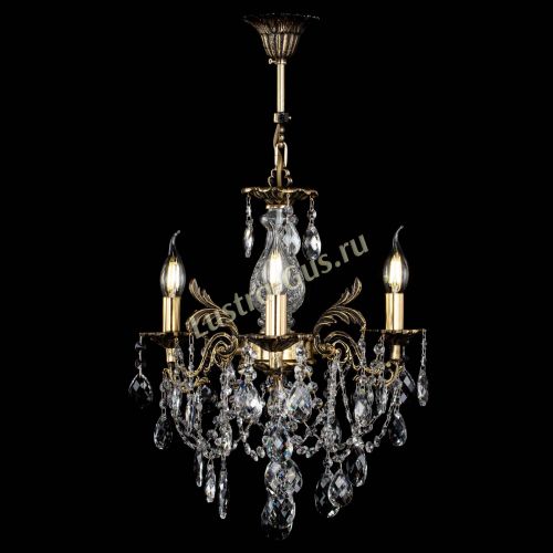 Люстра бронзовая Алфея №3/1 Баден в Ижевске Гусь Хрустальный
