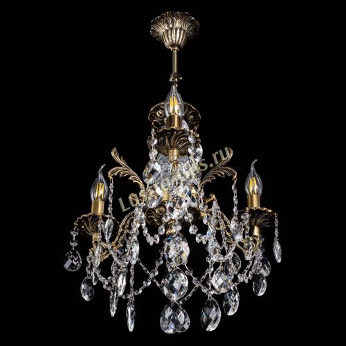 Люстра бронзовая Алфея №3/1 Баден в Ижевске Гусь Хрустальный