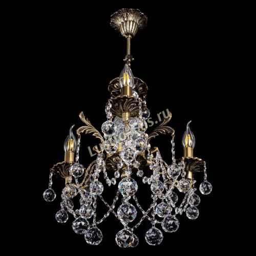 Люстра бронзовая Алфея №3/1 Шар в Ижевске Гусь Хрустальный