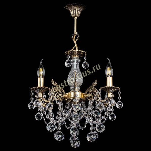 Люстра бронзовая Алфея №3/1 Шар в Ижевске Гусь Хрустальный