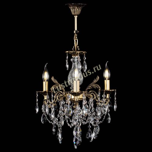 Люстра бронзовая Алфея №3/1 Журавлик в Ижевске Гусь Хрустальный