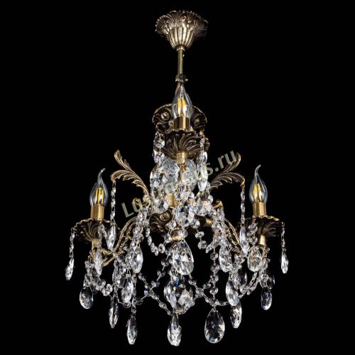 Люстра бронзовая Алфея №3/1 Журавлик в Ижевске Гусь Хрустальный