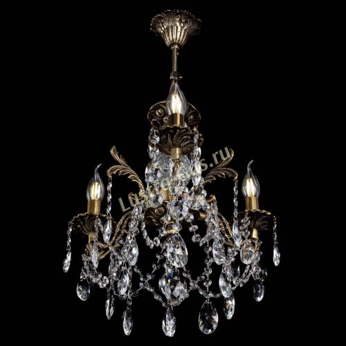 Люстра бронзовая Алфея №3/1 Журавлик в Ижевске Гусь Хрустальный