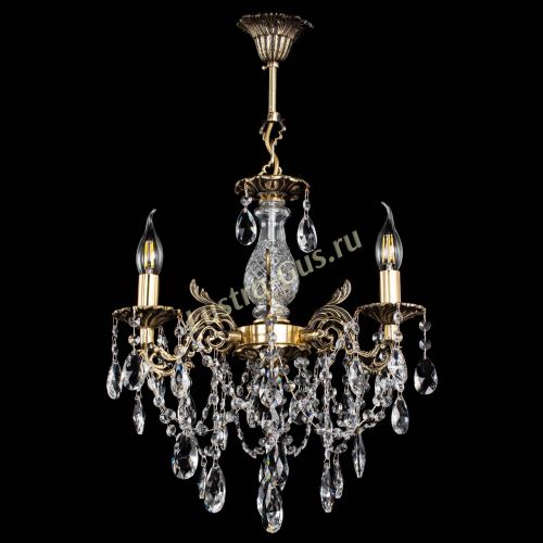 Люстра бронзовая Алфея №3/1 Журавлик в Ижевске Гусь Хрустальный