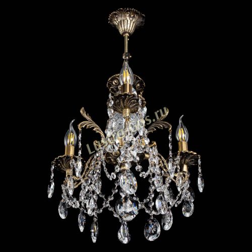 Люстра бронзовая Алфея №3/1 Звездочка в Ижевске Гусь Хрустальный