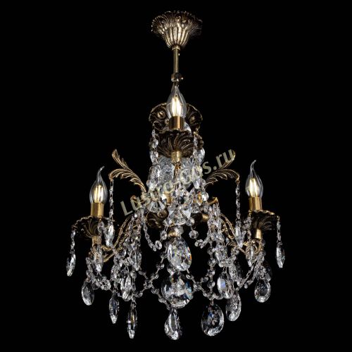 Люстра бронзовая Алфея №3/1 Звездочка в Ижевске Гусь Хрустальный