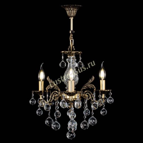 Люстра бронзовая Алфея №3/2 Шар в Ижевске Гусь Хрустальный