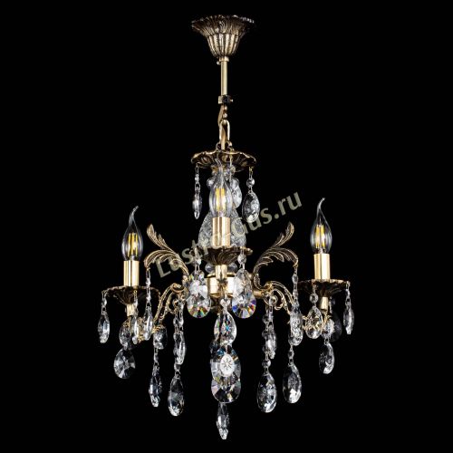 Люстра бронзовая Алфея №3/2 Звездочка в Ижевске Гусь Хрустальный