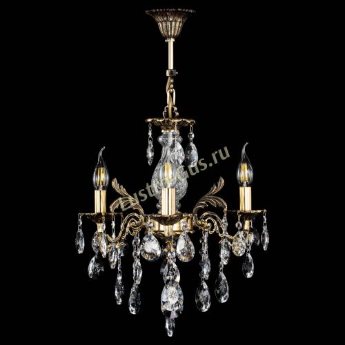 Люстра бронзовая Алфея №3/2 Звездочка в Ижевске Гусь Хрустальный