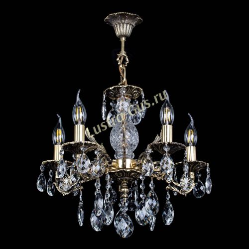 Люстра бронзовая Алфея №5/1 Баден в Ижевске Гусь Хрустальный