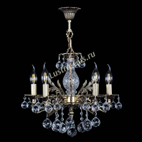 Люстра бронзовая Алфея №5/1 Шар в Ижевске Гусь Хрустальный