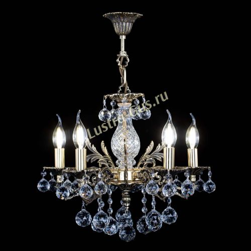 Люстра бронзовая Алфея №5/1 Шар в Ижевске Гусь Хрустальный