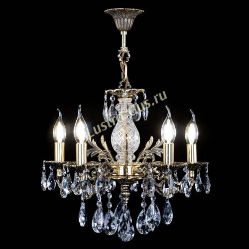 Люстра бронзовая Алфея №5/1 Журавлик в Ижевске Гусь Хрустальный