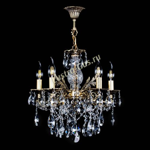 Люстра бронзовая Алфея №5/3 Лучик в Ижевске Гусь Хрустальный