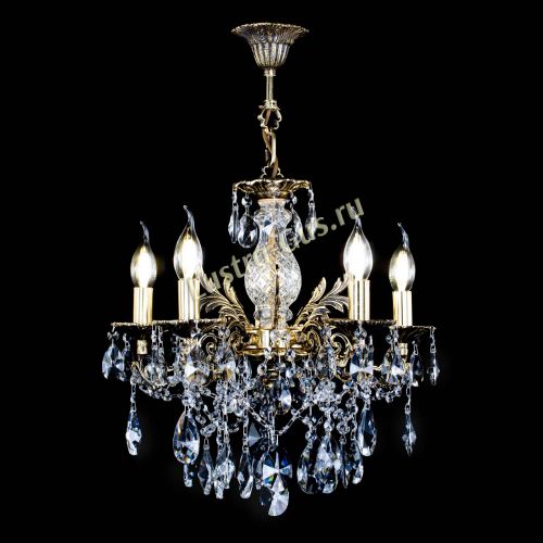 Люстра бронзовая Алфея №5/3 Лучик в Ижевске Гусь Хрустальный