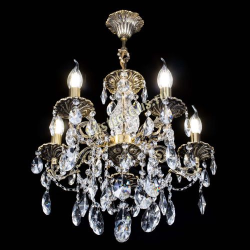 Люстра бронзовая Алфея №5/3 Лучик в Ижевске Гусь Хрустальный