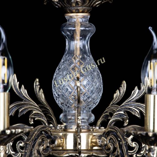 Люстра бронзовая Алфея №5/1 Журавлик в Ижевске Гусь Хрустальный