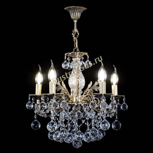 Люстра бронзовая Алфея №5/3 Шар в Ижевске Гусь Хрустальный