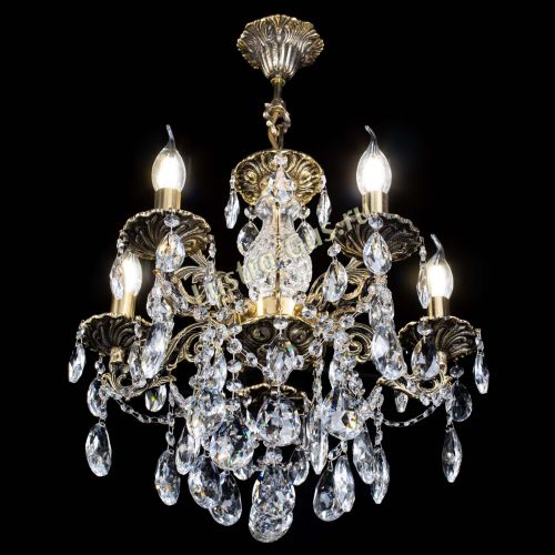 Люстра бронзовая Алфея №5/3 Журавлик в Ижевске Гусь Хрустальный