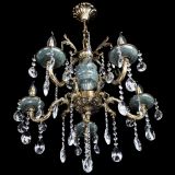 Люстра бронзовая Алфея №5 "Малахит" баден в Ижевске Люстра бронзовая Алфея №5 "Малахит" баден в Ижевске