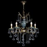 Люстра бронзовая Алфея №5 "Малахит" шар в Ижевске