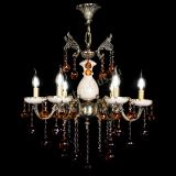 Люстра бронзовая Алфея №6 с камнем шар чайная в Ижевске Люстра бронзовая Алфея №6 с камнем шар чайная в Ижевске