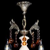 Люстра бронзовая Алфея №6 с камнем шар чайная в Ижевске Люстра бронзовая Алфея №6 с камнем шар чайная в Ижевске