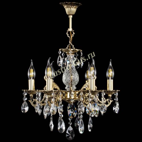 Люстра бронзовая Алфея №6/1 Лучик в Ижевске Гусь Хрустальный