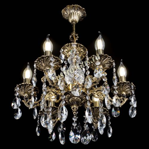 Люстра бронзовая Алфея №6/1 Лучик в Ижевске Гусь Хрустальный