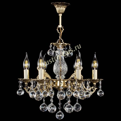 Люстра бронзовая Алфея №6/1 Шар в Ижевске Гусь Хрустальный