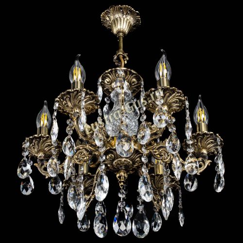 Люстра бронзовая Алфея №6/1 Журавлик в Ижевске Гусь Хрустальный