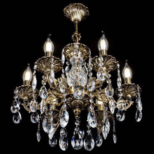 Люстра бронзовая Алфея №6/1 Журавлик в Ижевске Гусь Хрустальный