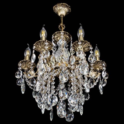 Люстра бронзовая Алфея №6/3 Баден в Ижевске Гусь Хрустальный