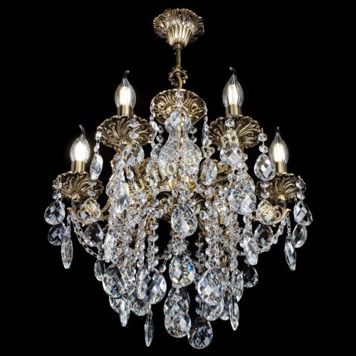 Люстра бронзовая Алфея №6/3 Баден в Ижевске Гусь Хрустальный