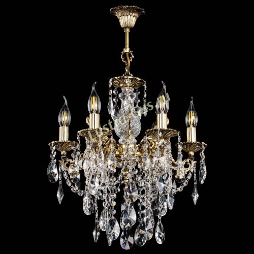 Люстра бронзовая Алфея №6/3 Лучик в Ижевске Гусь Хрустальный