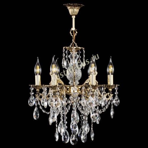 Люстра бронзовая Алфея №6/3 Журавлик в Ижевске Гусь Хрустальный